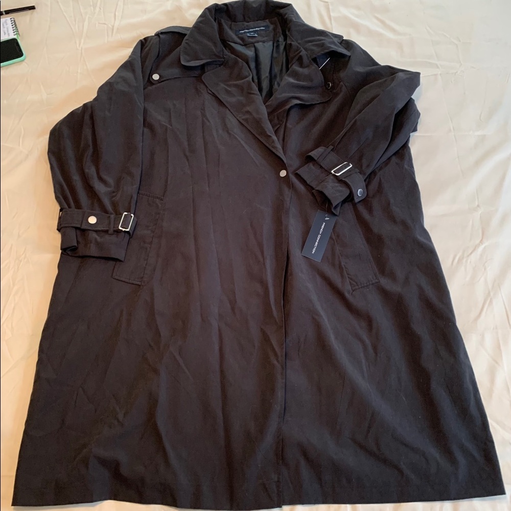 French Connection Suede Light Weight Trench